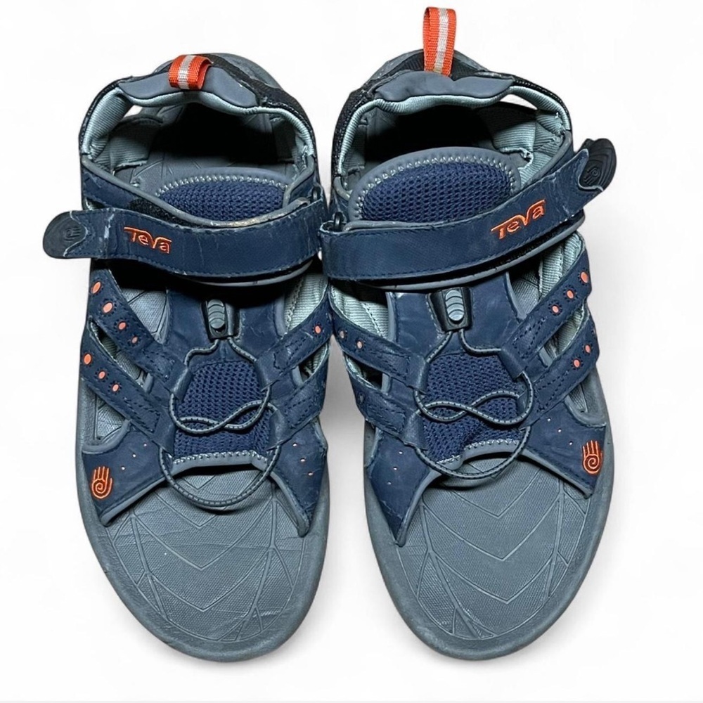 Men’s Teva Sport Sandals S/N 6735 Size 10 / EU 43 Navy Blue/Orange